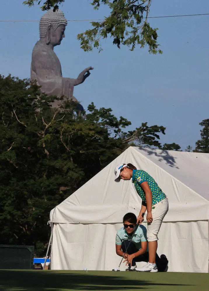 【画像・写真】渋野　4カ月ぶり国内復帰戦は予選落ち「力んで…」2オーバー88位で終戦