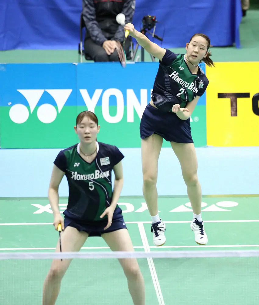 【画像・写真】バド女子ナガマツ、24日初戦　高校時代に松本とペア、長瀬さん「楽しんでいる姿見たい」