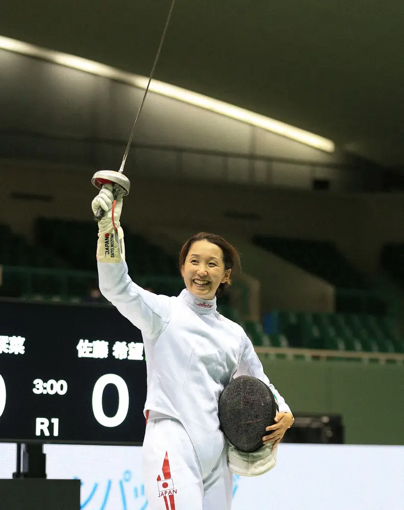 【画像・写真】佐藤、3度目の五輪は3回戦敗退　無観客に「心にぽっかり穴」　フェンシング・女子エペ個人