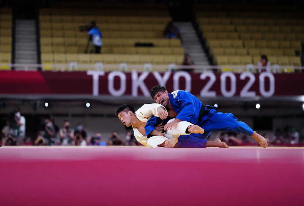 【画像・写真】五輪連覇の大野将平「この景色を目に焼き付けておこう」　柔道の聖地での金メダルに感激