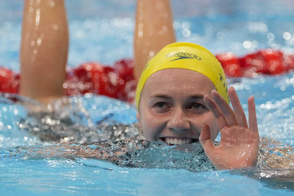 【画像・写真】競泳女子のライバル対決第1弾は「ターミネーター」が勝利　ティットマスが初の金メダル