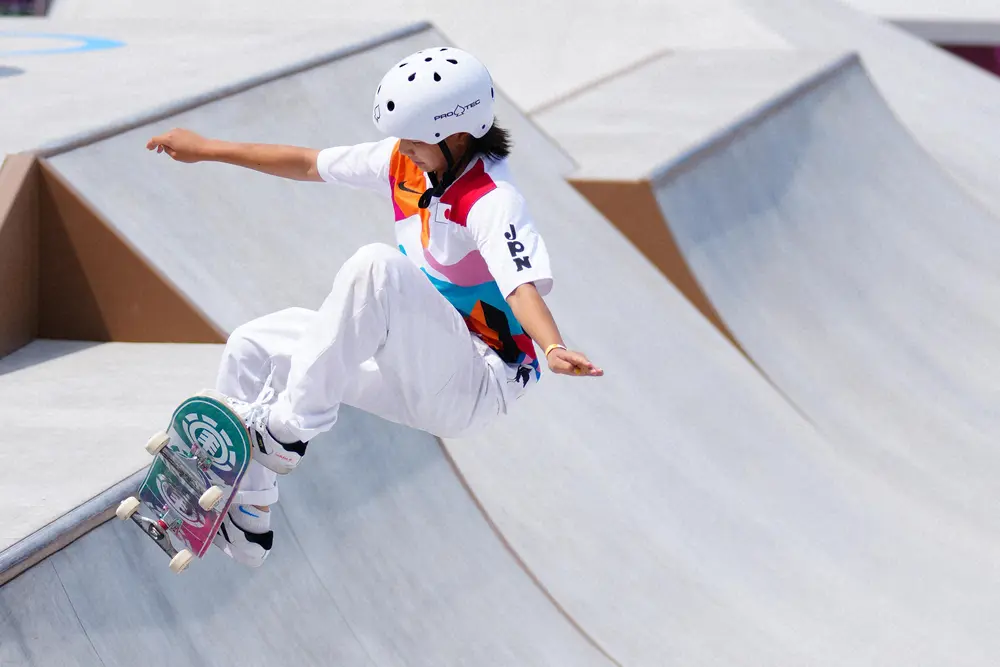【画像・写真】スケボー女子ストリート西村ら日本勢が決勝進出　表彰台独占も