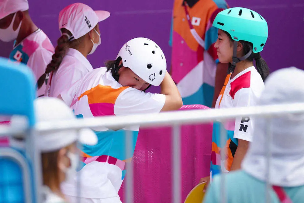 【画像・写真】スケボー金・西矢の強心臓ぶり　競技中「ラスカルの話してました」にネット「かわいい」「あらいぐま？」