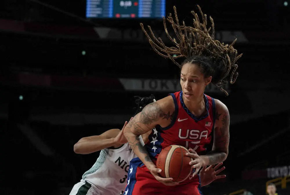 【画像・写真】米女子バスケが五輪通算50連勝　ナイジェリアを9点差で退ける　30日に日本と対戦