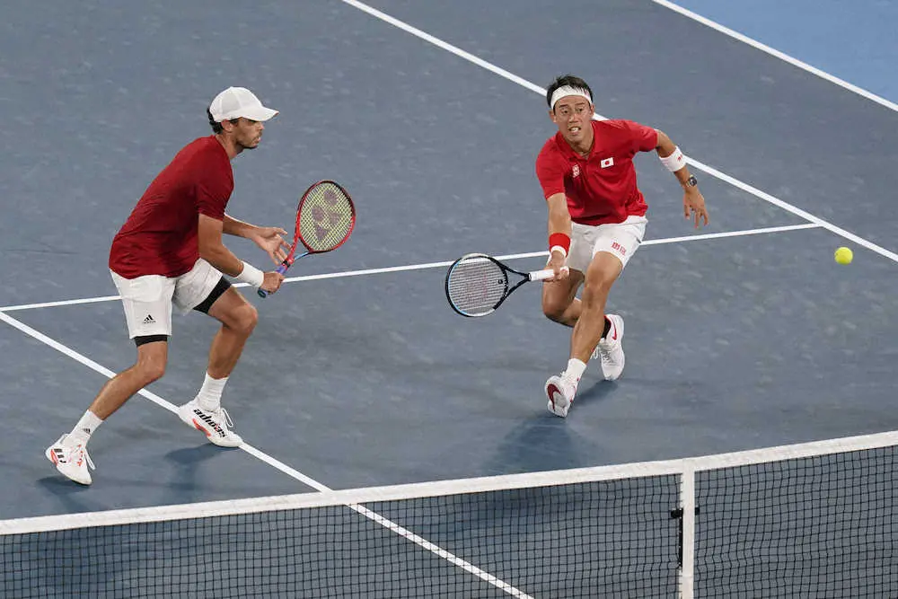 【画像・写真】錦織、準々決勝ジョコビッチ戦「貫いて思い切りやりたい」ダブルスでは4強ならず