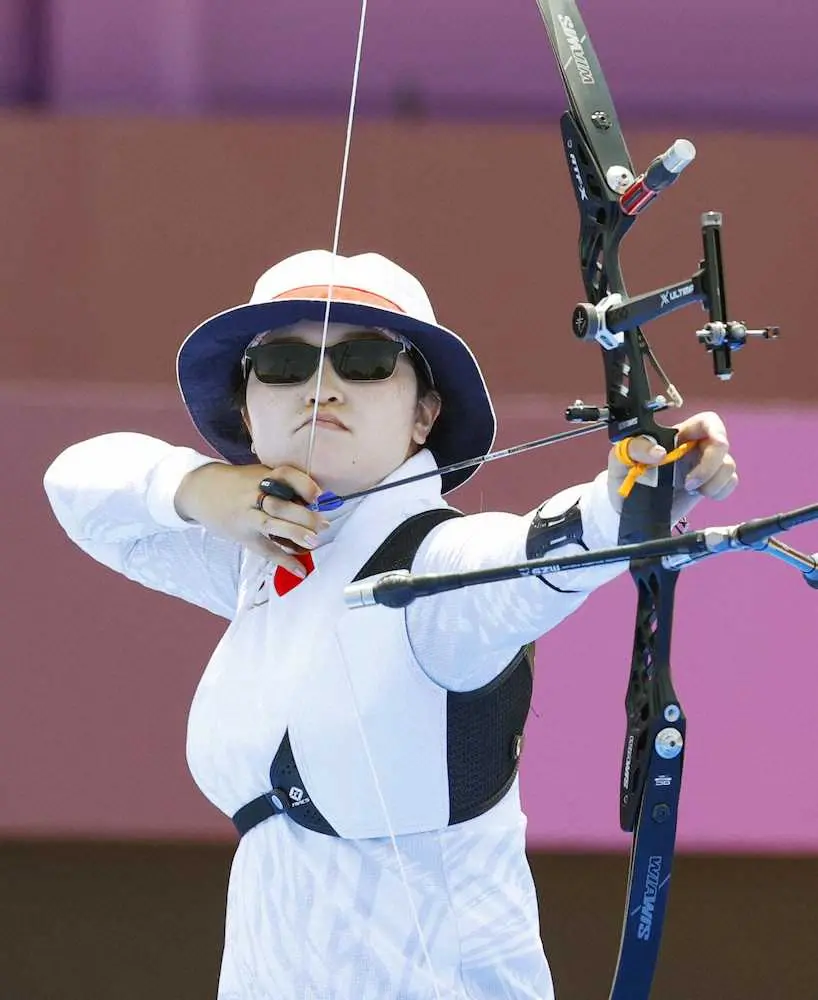【画像・写真】中村　女子個人戦で団体金メダリスト下す、早川と3回戦進出　古川も復調