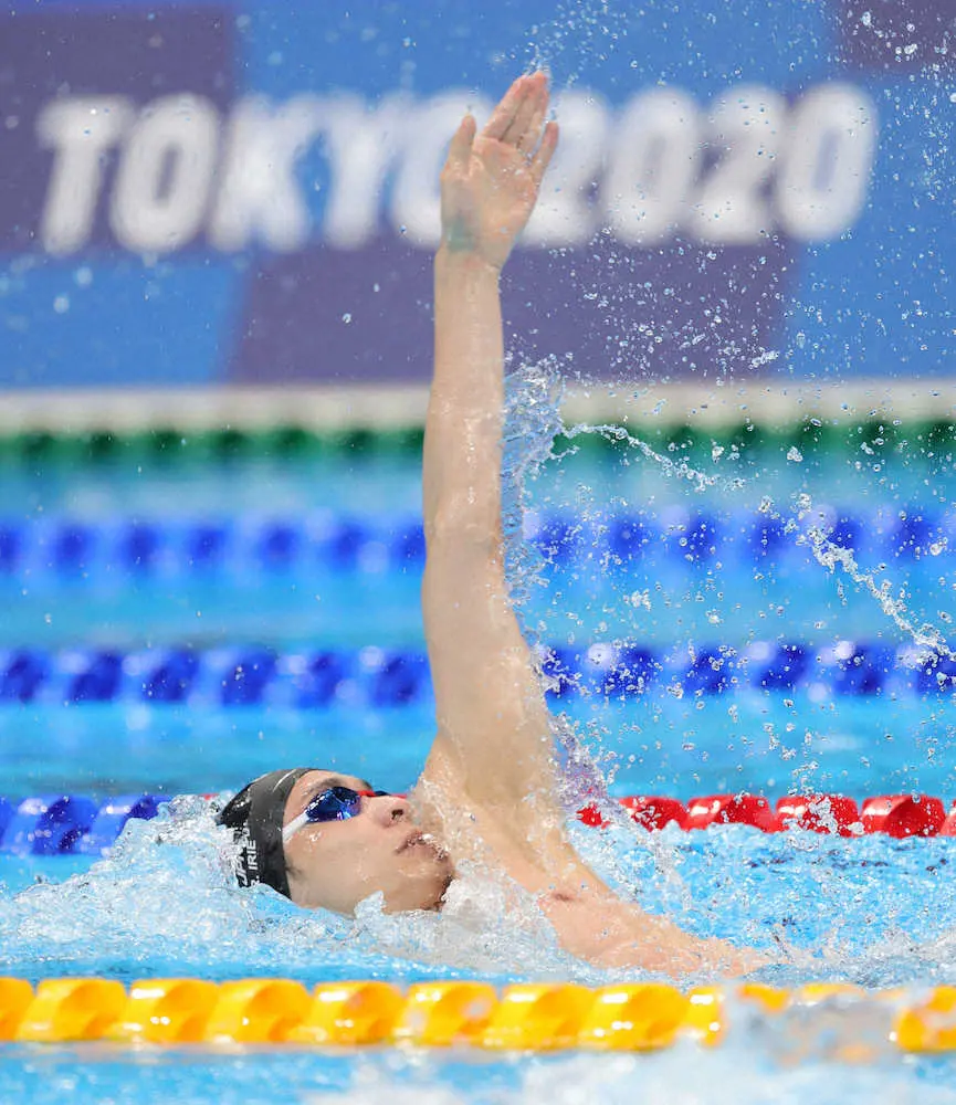 【画像・写真】男子200M背泳ぎ　入江陵介が決勝進出　100準決敗退のリベンジ　砂間敬太は敗退