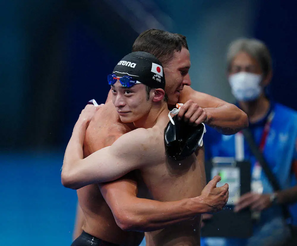 入江陵介 幸せでした 魂の力泳 0は7位 停滞した日本競泳陣を鼓舞 スポニチ Sponichi Annex スポーツ