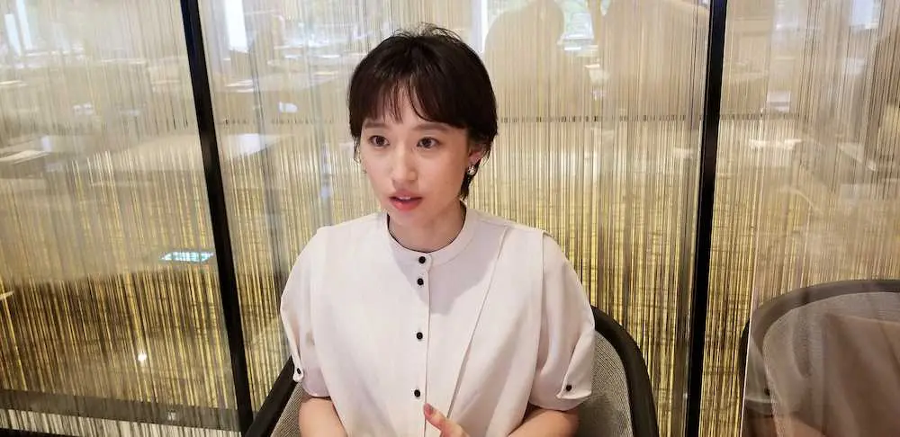 【画像・写真】馬淵優佳さん「今後、どういう振る舞いをするかが一番大事」　メダルなしで終わった夫・瀬戸大也に