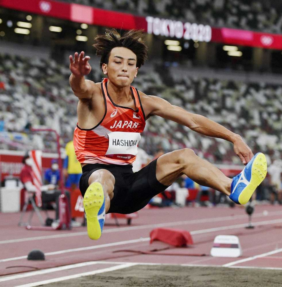 橋岡 男子走り幅跳び日本人37年ぶり決勝 収穫 一発で決めた8メートル17で3位 スポニチ Sponichi Annex スポーツ