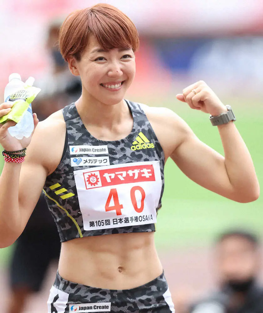 【画像・写真】ママさんハードラー寺田明日香「いろんな人の顔が浮かびました」準決勝13秒06の1組6着で決勝届かず涙
