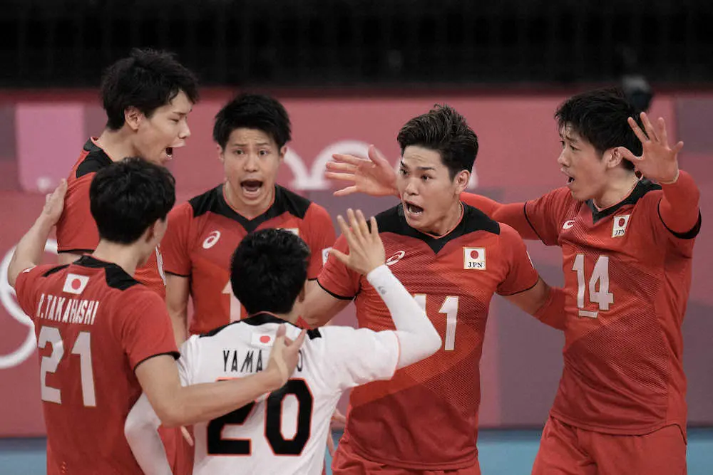 【画像・写真】龍神ニッポン、29年ぶり8強！バレー男子日本代表が決勝T進出　中垣内監督「大きい目標だった」