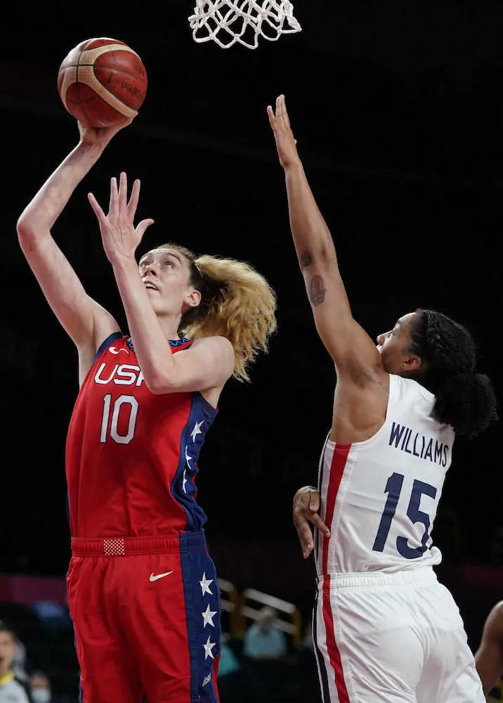 【画像・写真】女子バスケの米国が3戦全勝　日本はB組2位が確定　3位フランスも準々決勝へ進出