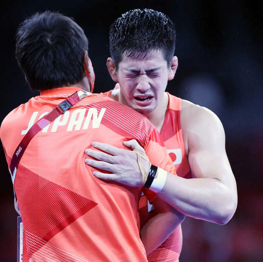 【画像・写真】屋比久パパ、粘った、獲った銅メダル　3位決定戦を逆転で制する　昨年誕生した第1子に「威厳」見せた