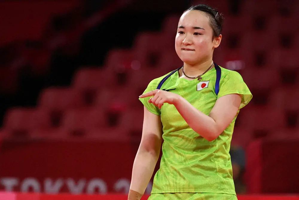 【画像・写真】卓球女子団体準決勝に登場した伊藤美誠（ロイター）