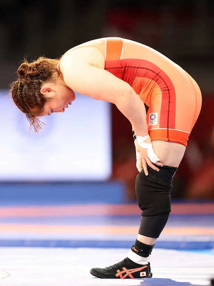 【画像・写真】レスリング・土性　2大会連続メダルあと一歩届かず　3年後パリは「しっかり休んで考えたい」