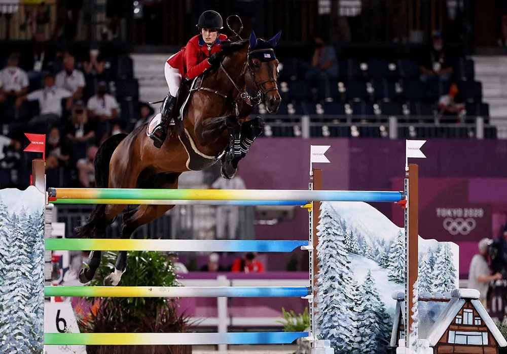 【画像・写真】馬術障害飛越団体予選　ブルース・スプリングスティーンの娘ジェシカ擁する米国　5位で決勝へ