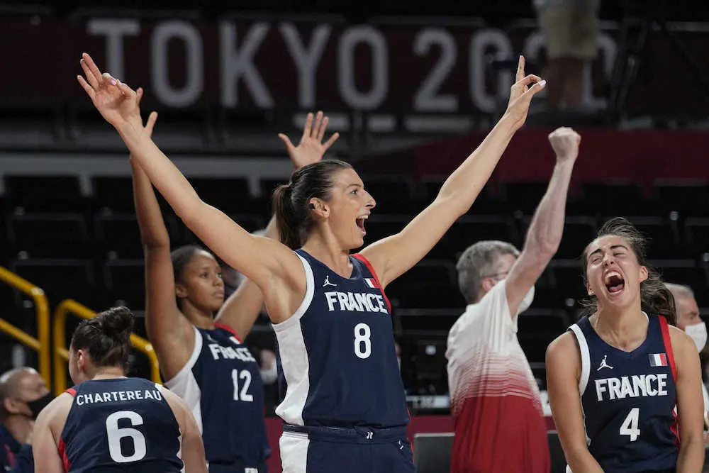 女子バスケの3位は日本に敗れたフランス 3位決定戦でセルビアに快勝 スポニチ Sponichi Annex スポーツ