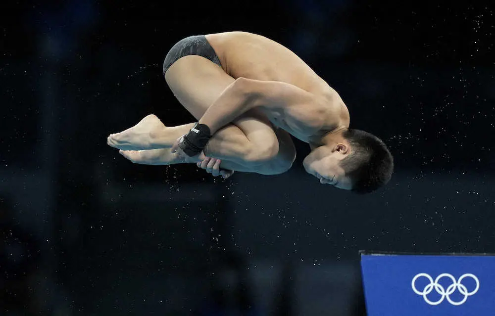 【画像・写真】14歳・玉井陸斗　8位で寺内健以来21年ぶり決勝進出　同種目初メダル懸け15時からの決勝へ