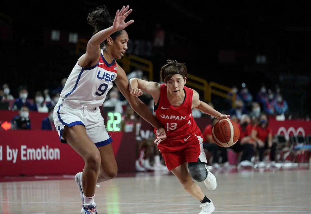 【画像・写真】女子バスケ日本は銀メダル　「絶対女王」に奮闘も15点差　米国は7連覇