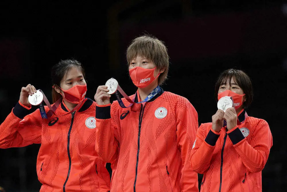 女子バスケ日本は銀メダル 絶対女王 に奮闘も15点差 米国は7連覇 スポニチ Sponichi Annex スポーツ