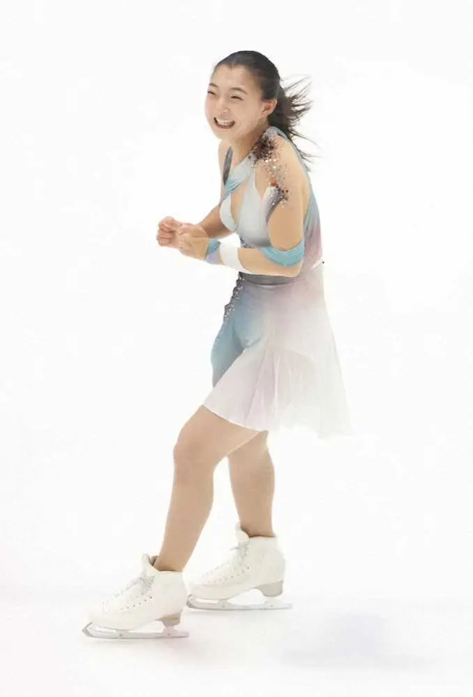 【画像・写真】坂本花織　ハプニング何の！ノーミスでSP首位　げんさんサマーカップ