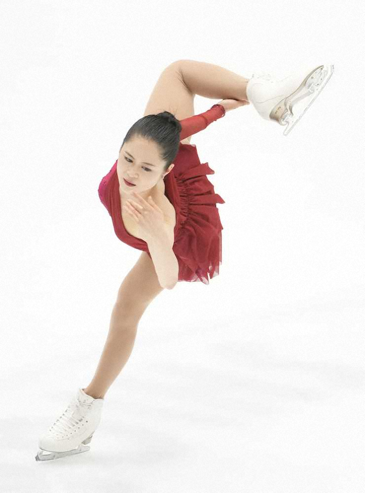 宮原知子 らしさ 発揮で 良いスタート Sp6位から2位フィニッシュ スポニチ Sponichi Annex スポーツ