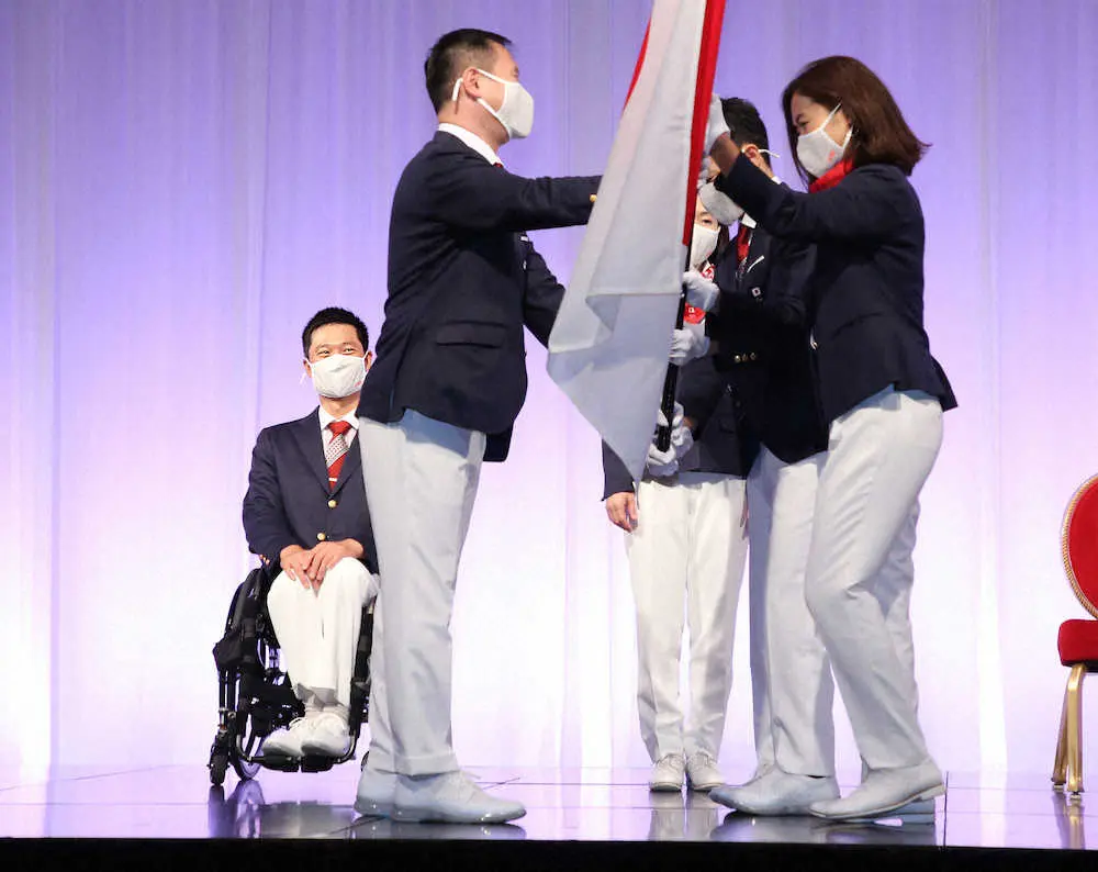 【画像・写真】パラ日本選手団の河合団長らが入村会見　児童・生徒の観戦「可能性あれば実現してほしい」