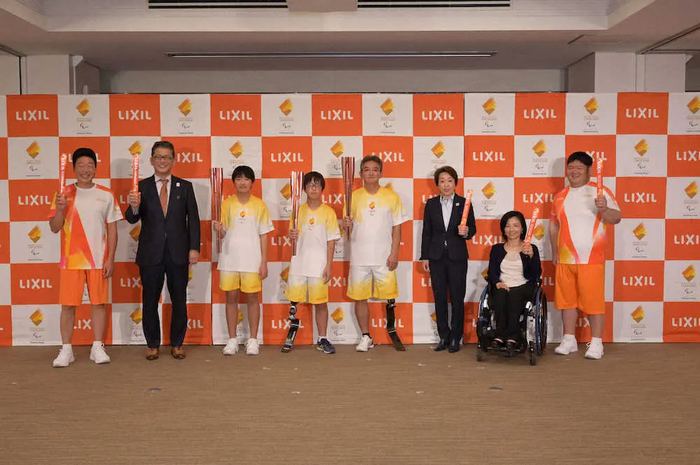 【画像・写真】聖子会長「五輪の経験生かして史上最高のパラリンピックに」　聖火リレー応援イベント