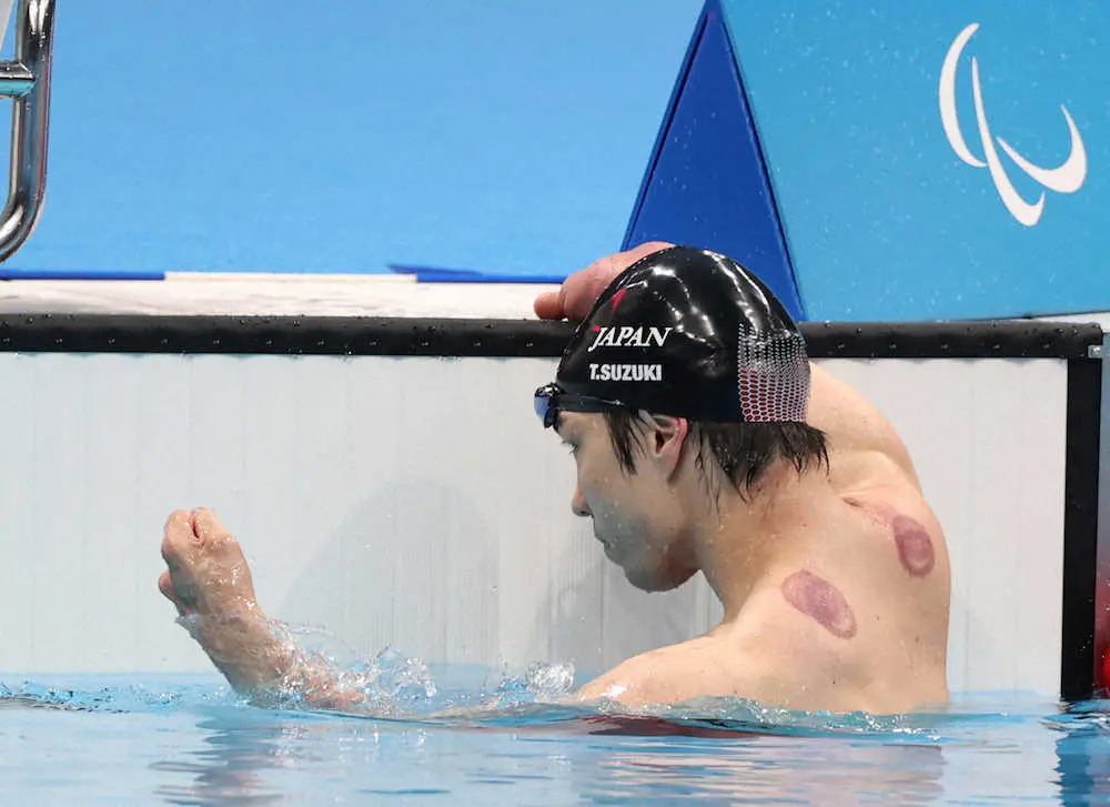 男子50m平泳ぎでベテラン鈴木が2大会ぶり銅メダル タッチした瞬間の赤ランプで メダルと思った スポニチ Sponichi Annex スポーツ