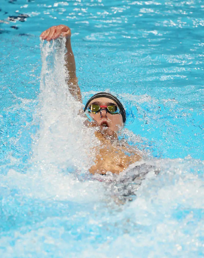 【画像・写真】パラ競泳　初出場の21歳窪田幸太が100背で5位　予選から日本新連発もパリパラへ気持ち新た