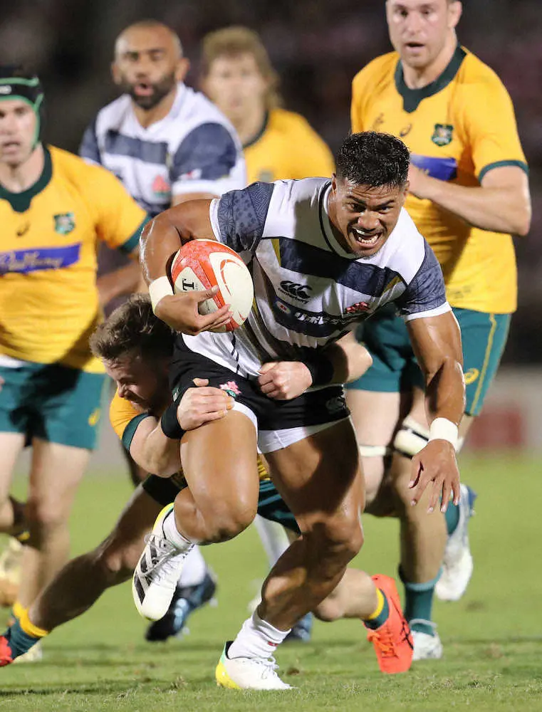 【画像・写真】日本代表でWTBとして定着しつつあるフィフィタ