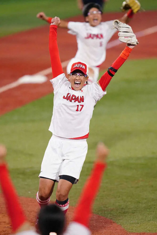 【画像・写真】上野由岐子　決勝の米国戦最終回は“神”の領域に　「絶対に打たれない自信と共にマウンドに上がれた」