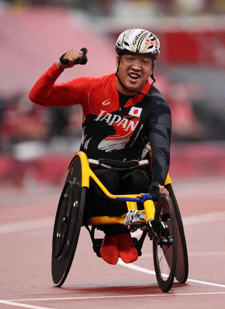 【画像・写真】パラ陸上男子400金メダル　佐藤友祈　プロ転向先決めた企業の“男気”
