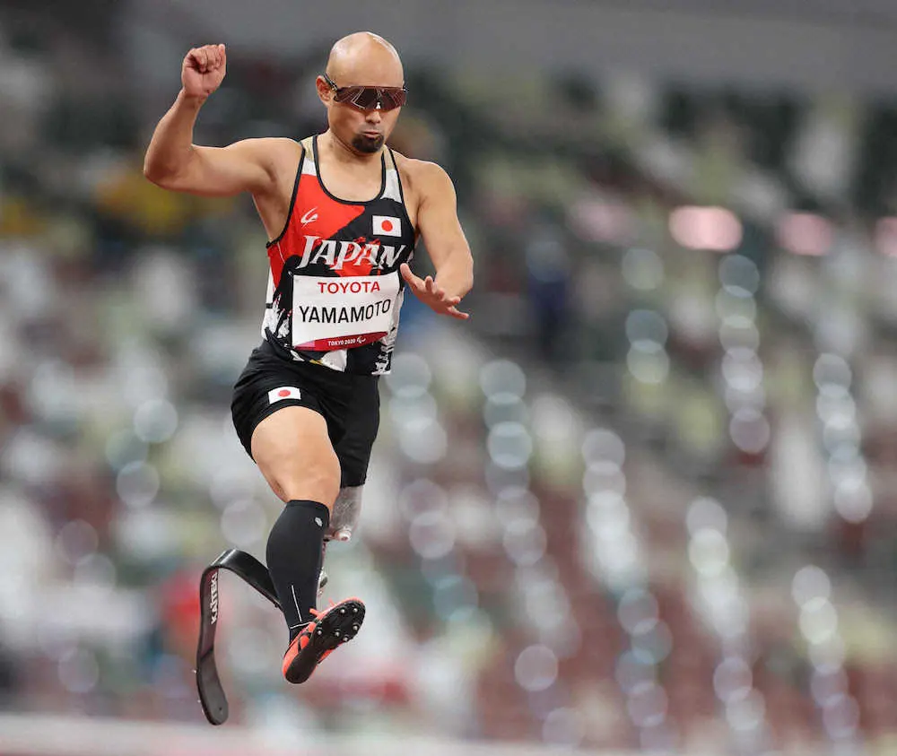 【画像・写真】39歳の山本篤、男子走り幅跳びで日本新も4位　前回リオ銀に続く2大会連続メダルならず　小須田は7位