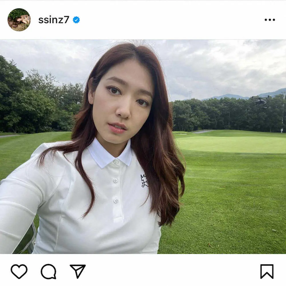 パク シネ公式インスタグラム Ssinz7 より スポニチ Sponichi Annex スポーツ