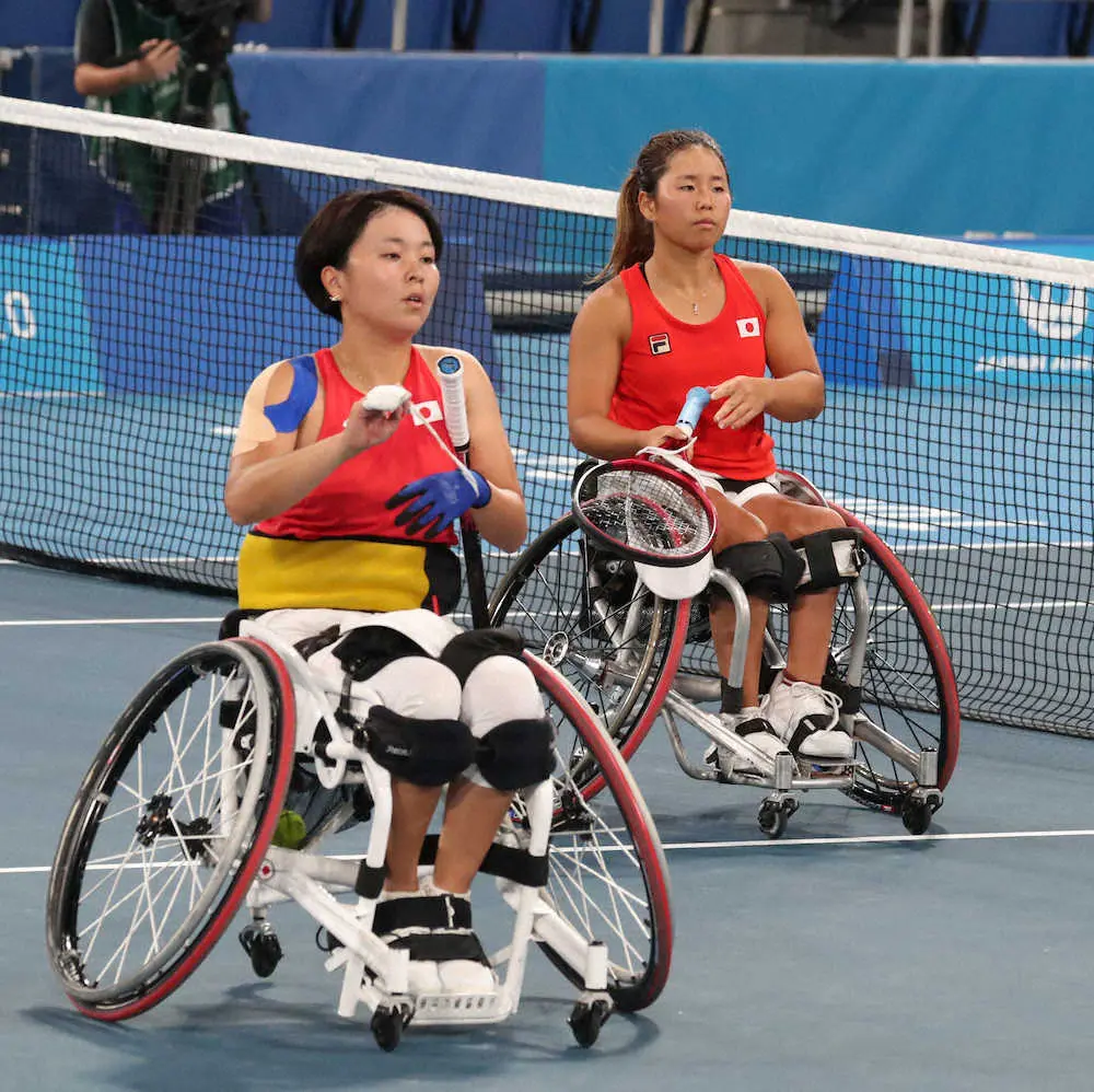 【画像・写真】上地・大谷組はオランダペアに敗れて3位決定戦へ　「2人で笑って終われるように」