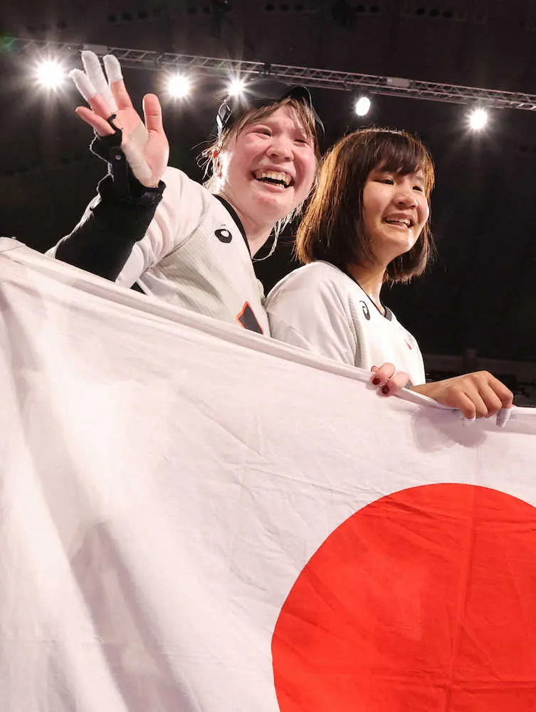 【画像・写真】ゴールボール女子が銅メダル「勝てると信じていた」元プロ野球投手の娘・欠端が殊勲3得点
