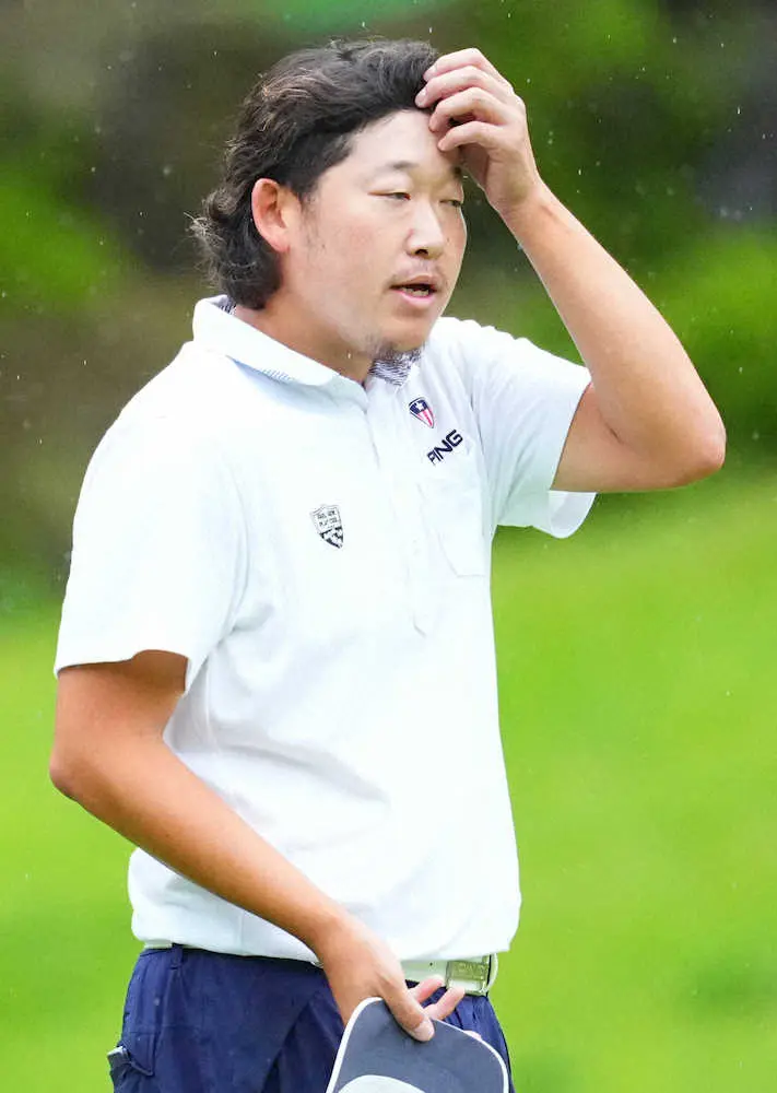 【画像・写真】大槻　スタート時間勘違い…遅刻2罰打も「切り替えて」66！暫定奪首
