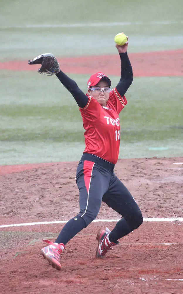 【画像・写真】ソフト・後藤希友、東京五輪後初公式戦で完封＆奪三振ショー！トヨタ自動車が最高の後半戦発進