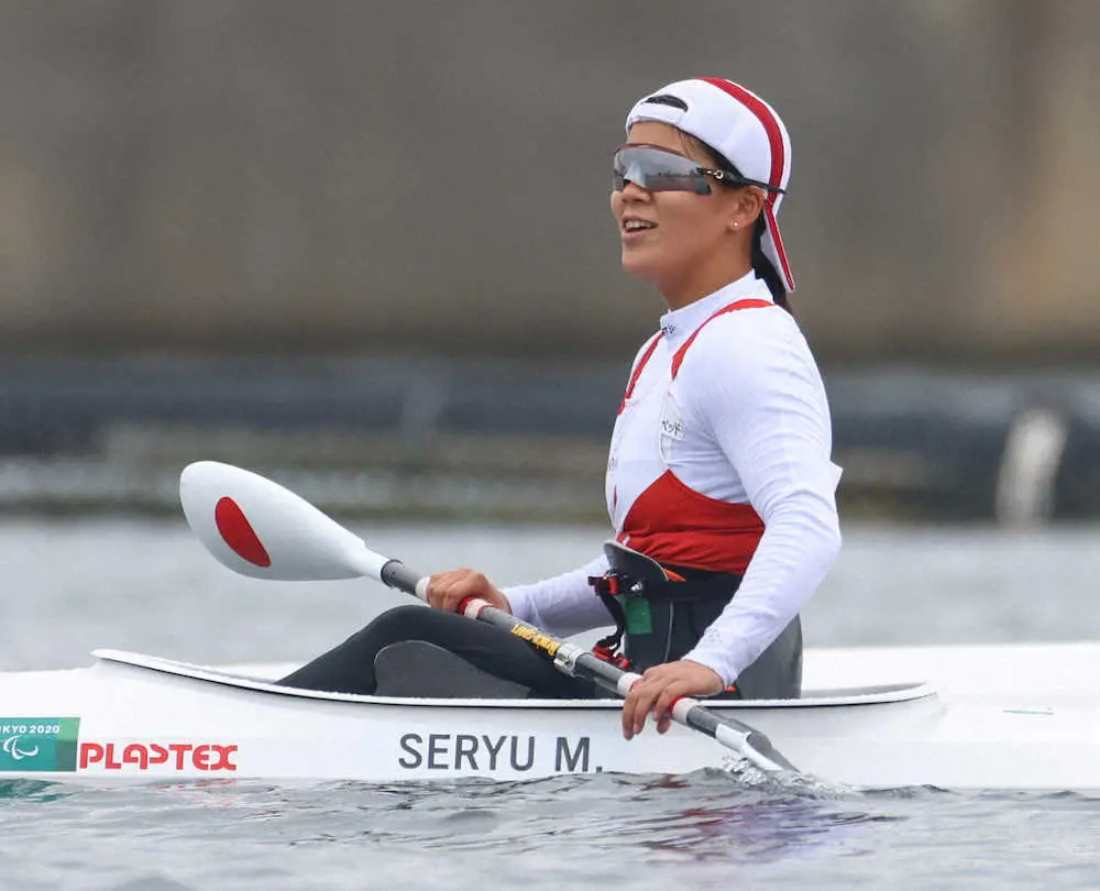 【画像・写真】パラカヌー・瀬立モニカ、地元Vならず7位　「医者になりたい」文武両道でパリ目指す