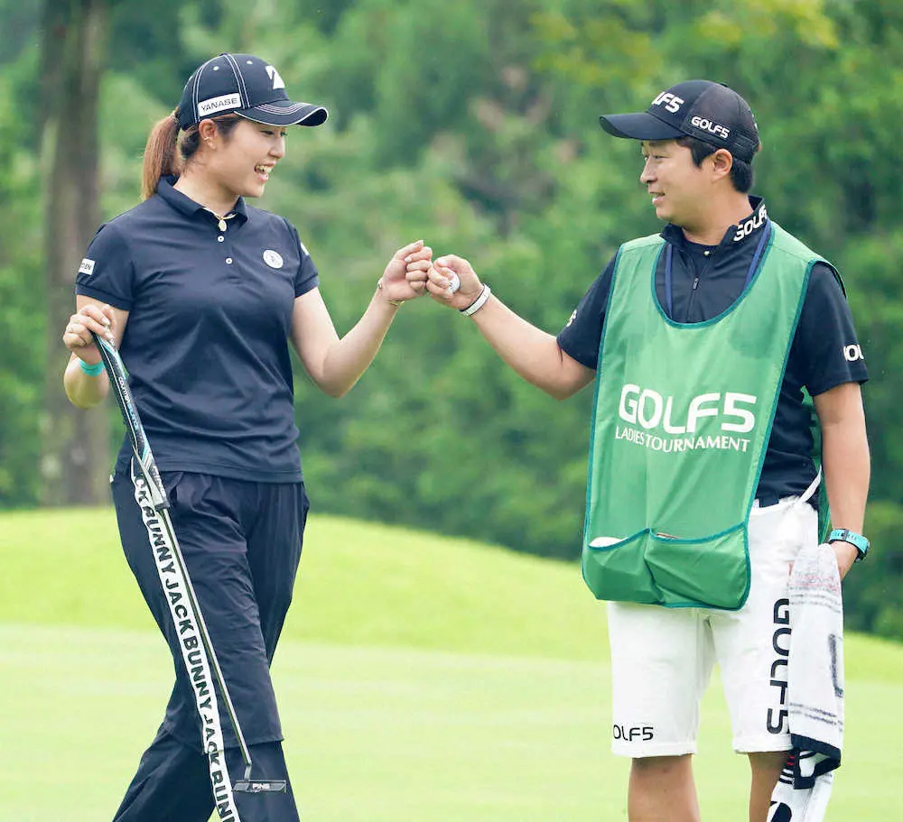 【画像・写真】大里“恵み”の雷雨？16番で競技中断「イメージが悪くなっていたのでちょっと助かりました」