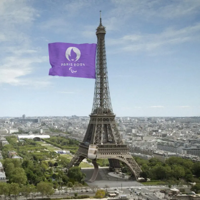 【画像・写真】パラ閉会式　次開催のパリ“義足のエッフェル塔”画像が話題に「しゃれてる」「センスいい」