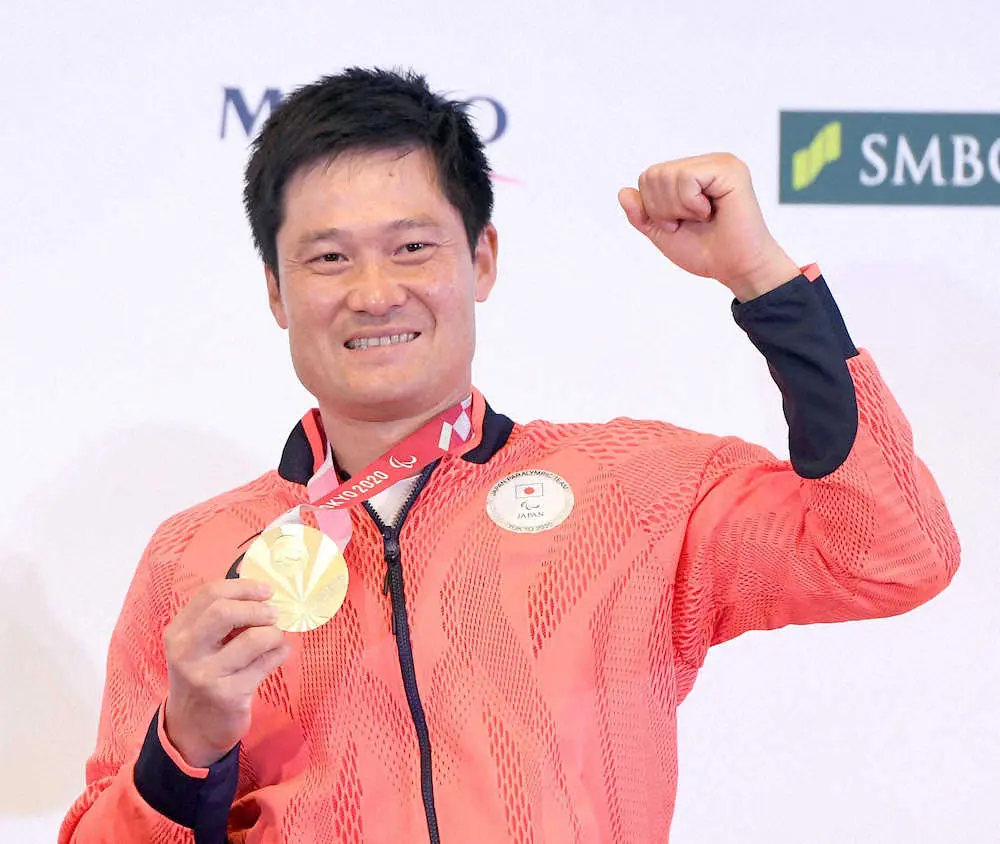 【画像・写真】車いすテニス金から一夜　国枝、喜び実感「優勝の瞬間は人生で一番幸せな日だった」