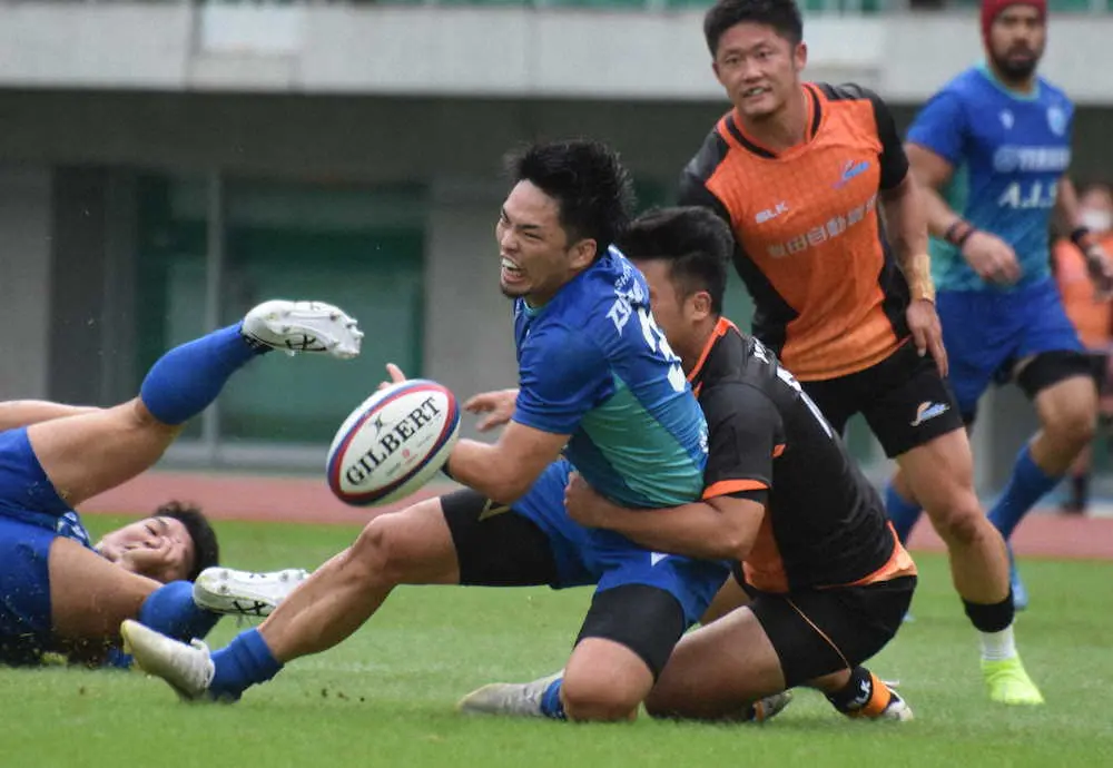 静岡ブルーレヴズ 初の対外試合で完敗 ラグビーリーグワンは来年1月開幕 スポニチ Sponichi Annex スポーツ