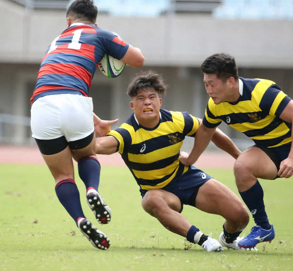 【画像・写真】立命大CTB木田・後半大暴れでトライ演出　鬼束新HCに初陣星プレゼント＆3季ぶり開幕星