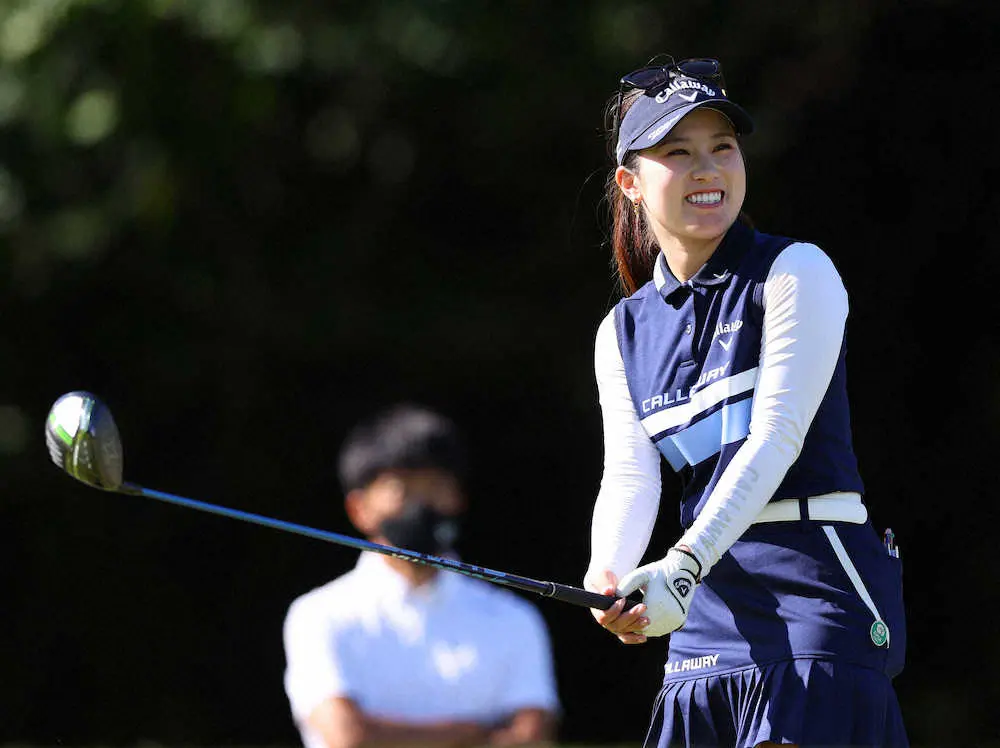 【画像・写真】2週連続優勝を狙う西村が首位発進　渋野は2打差の6位　女子ゴルフ・ミヤギテレビ杯ダンロップ