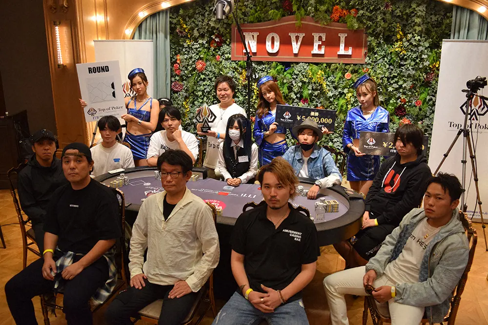 【画像・写真】国内最大級のポーカーイベント「TPC」第2回大会優勝は石井利和さん、賞金500万円獲得