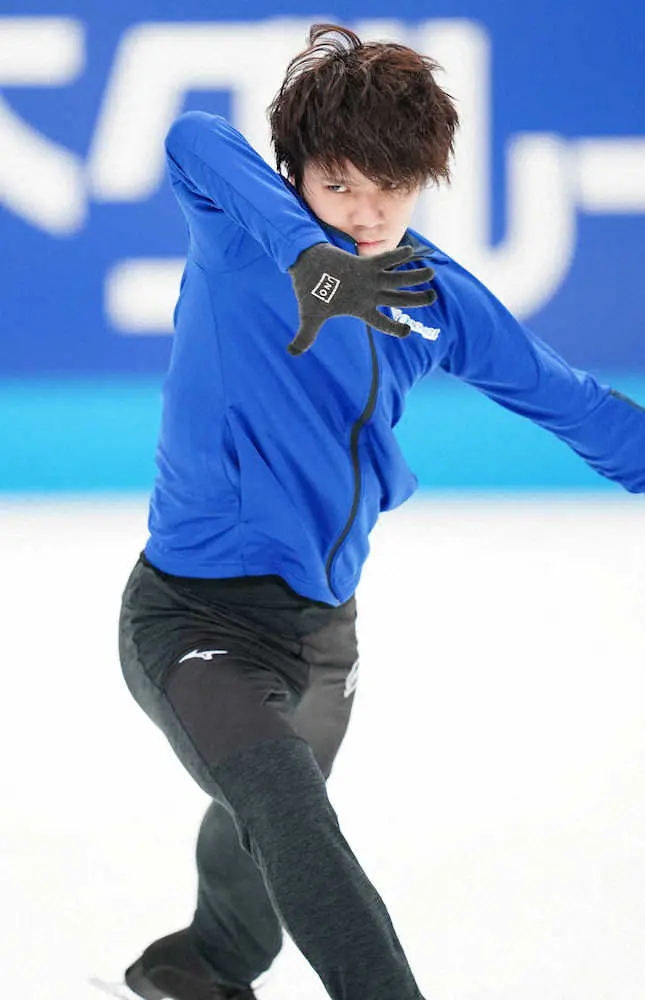 【画像・写真】宇野　4回転4種5本に挑戦「失敗して打ちのめされてもやりたい」2日ジャパンOP