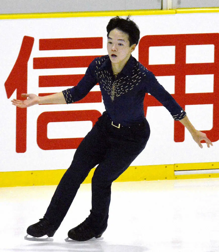 【画像・写真】鍵山　男子SP94・51点で首位発進「スッキリした気持ち」フィギュア関東選手権
